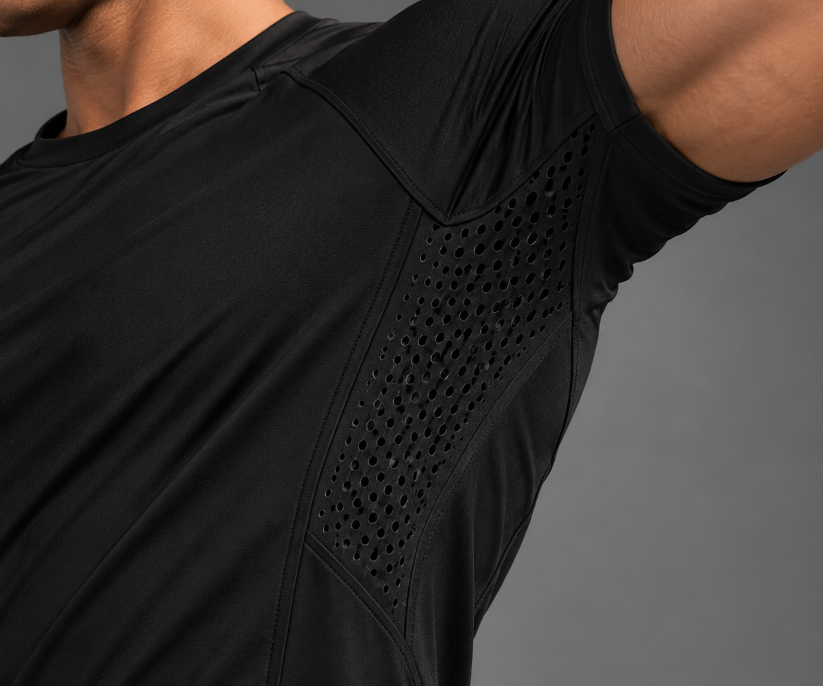 Black - Underarm Vent